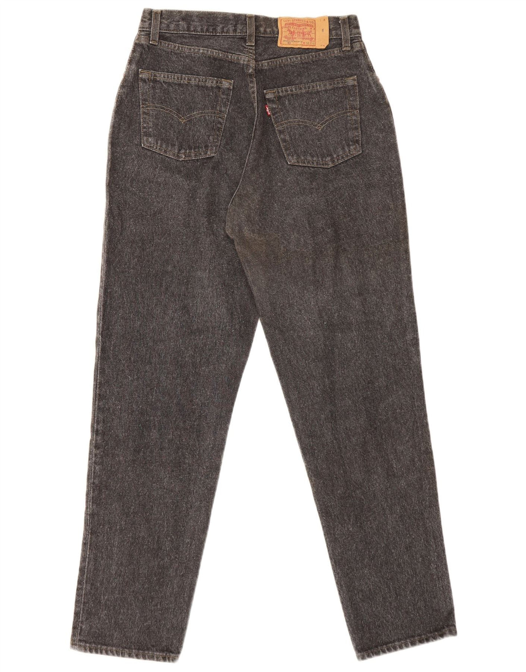 Levi's Womens 901 Tapered Jeans W32 L30 Grey Cotton