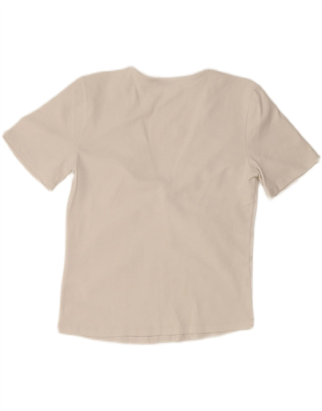 ZARA Womens Blouse Top UK 14 Large White Vintage Zara and Second-Hand Zara from Messina Hembry 