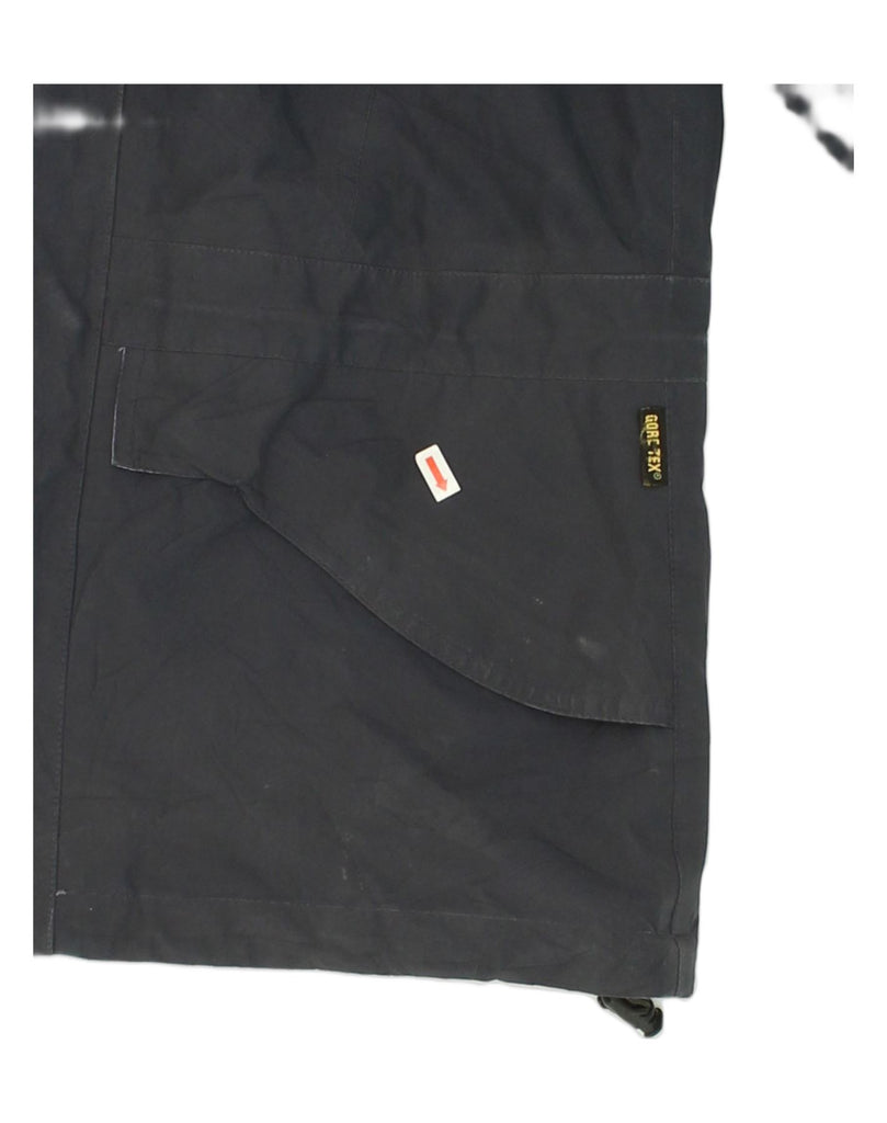BERGHAUS Womens Hooded Rain Jacket UK 10 Small Navy Blue Nylon | Vintage Berghaus | Thrift | Second-Hand Berghaus | Used Clothing | Messina Hembry 