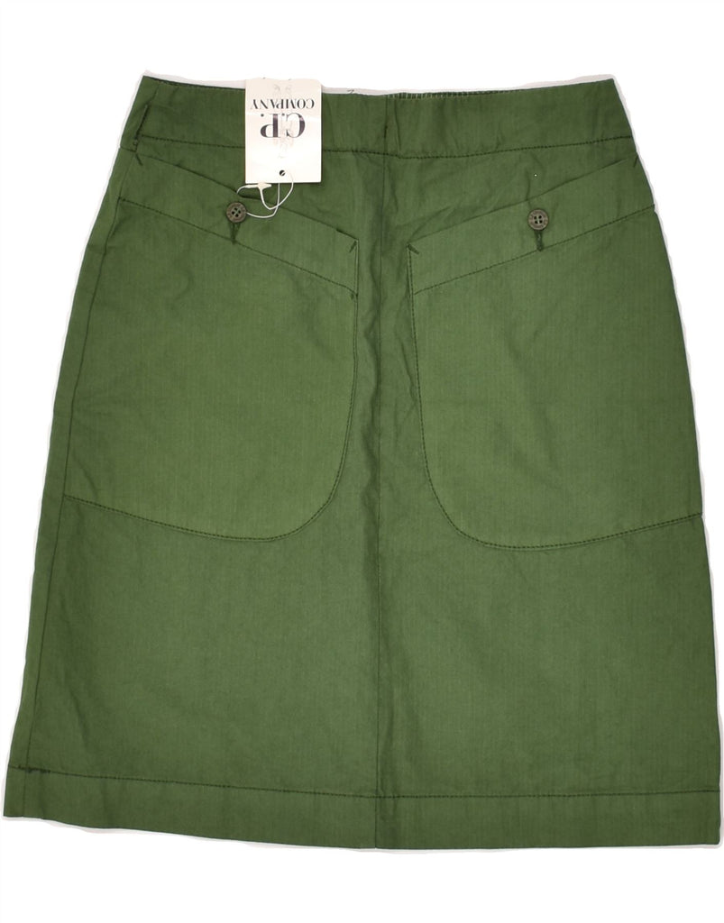 CP COMPANY Girls Cargo Skirt 7-8 Years W22  Green Cotton | Vintage CP Company | Thrift | Second-Hand CP Company | Used Clothing | Messina Hembry 