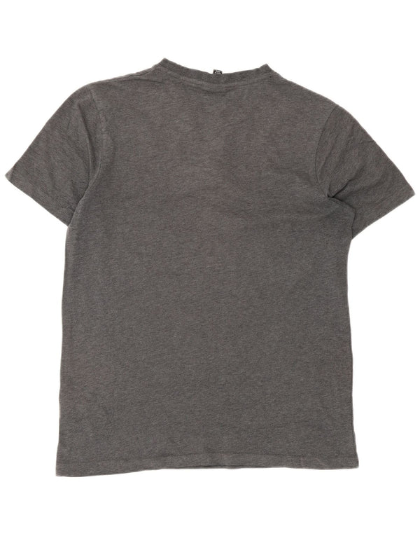 Ellesse Mens T-Shirt Top Medium Grey Cotton