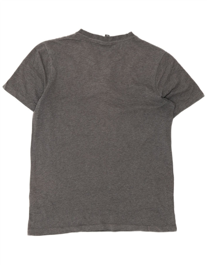 Ellesse Mens T-Shirt Top Medium Grey Cotton