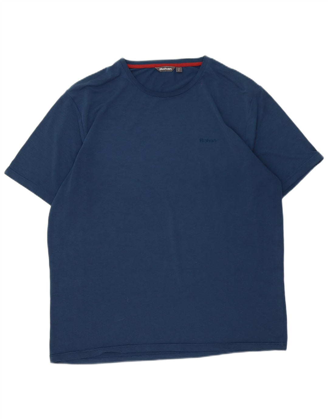 Rohan Mens T-Shirt Top Large Navy Blue Polyester