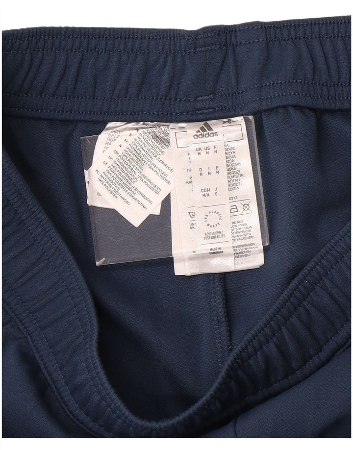 ADIDAS Womens Arsenal Tracksuit Trousers UK 12 Medium  Blue Polyester