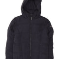 Woolrich Womens Penn-Rich Hooded Padded Jacket UK 10 Small Navy Blue