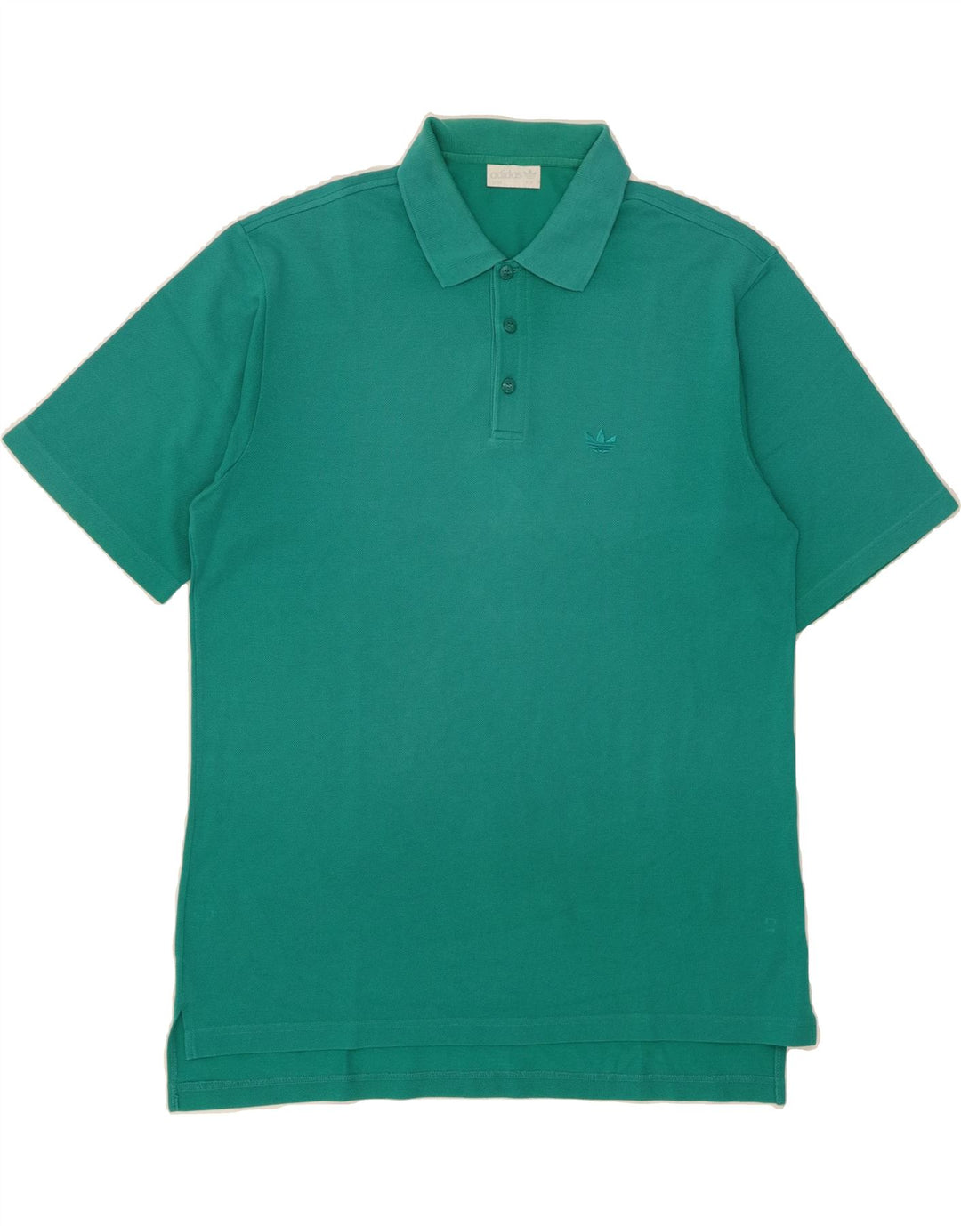 ADIDAS Mens Polo Shirt IT 56 2XL Green Vintage Adidas and Second-Hand Adidas from Messina Hembry 