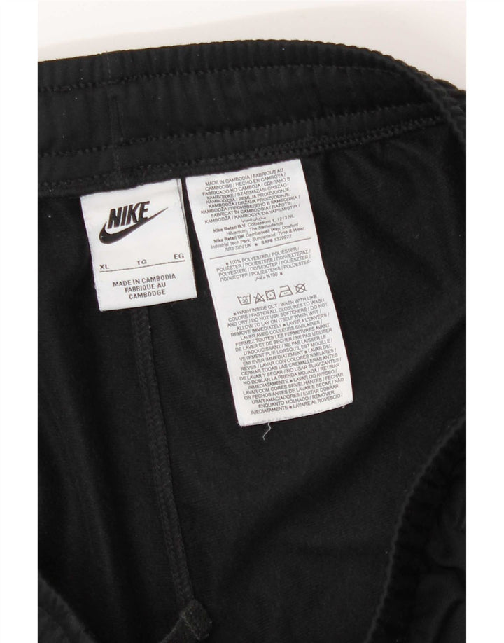 Nike Mens Tracksuit Trousers Joggers XL Black Polyester