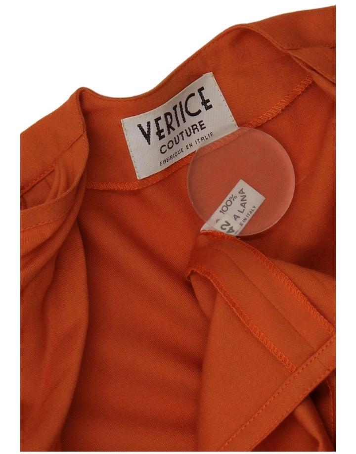 Vertice Womens Longline Oversized Cardigan Top IT 42 Medium Orange