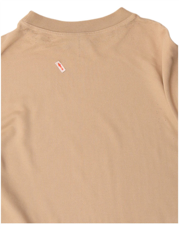 Wrangler Mens Graphic Sweatshirt Jumper XL Beige Cotton