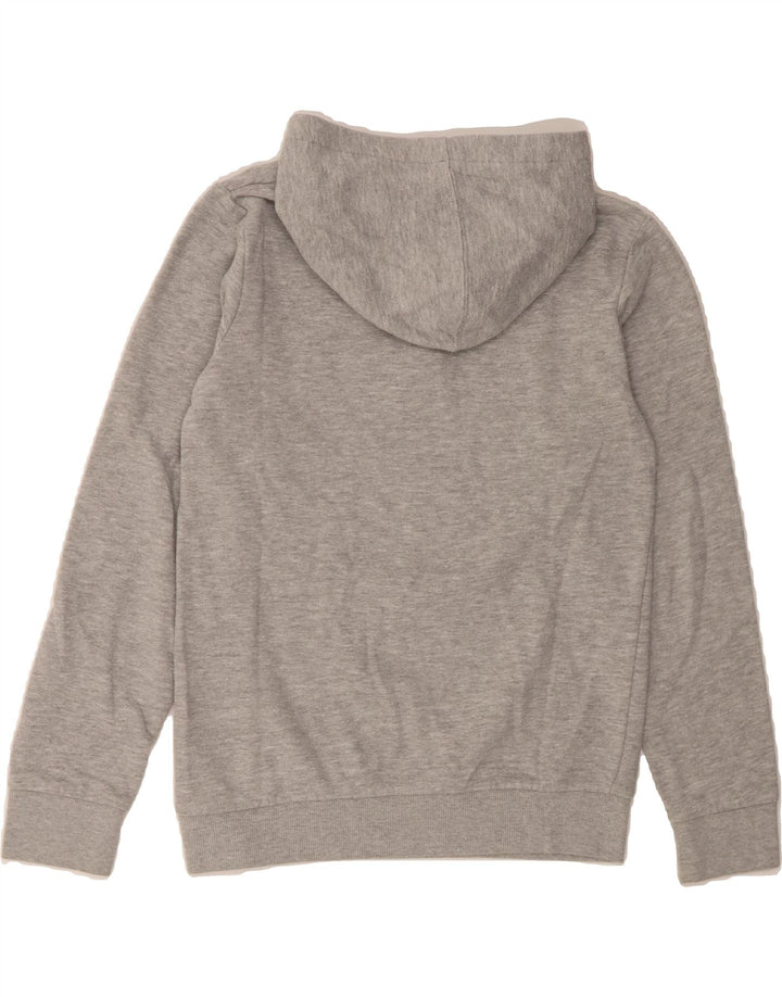 LEVI'S Boys Graphic Hoodie Jumper 11-12 Years XL Grey Cotton Vintage Levi's and Second-Hand Levi's from Messina Hembry 