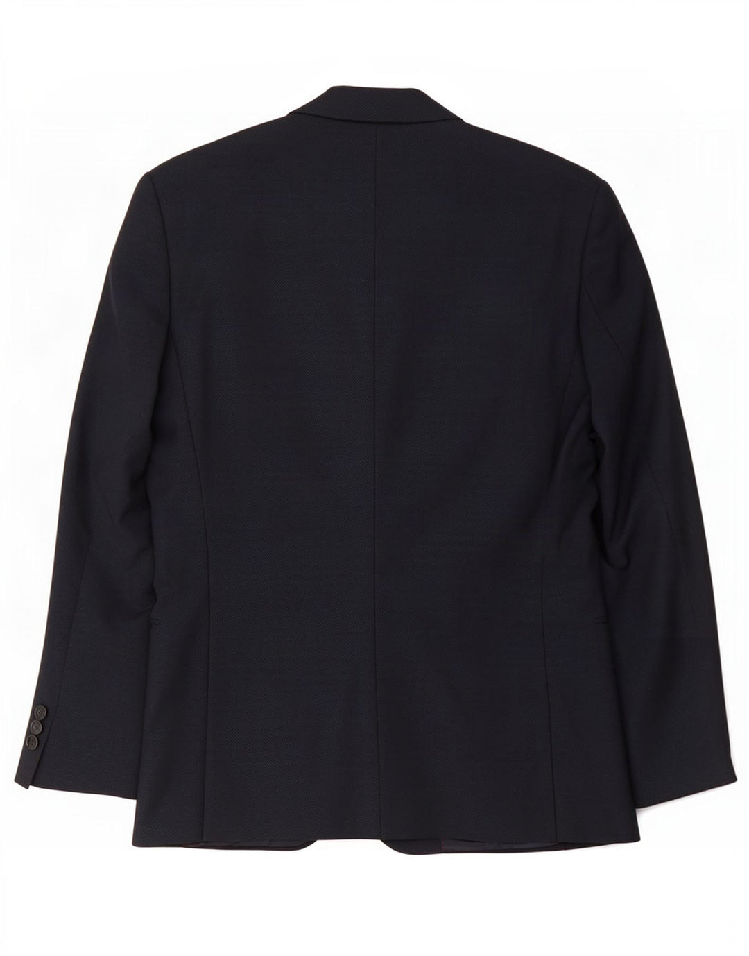 Hugo Boss Mens 2 Button Blazer Jacket EU 48 Medium Navy Blue Wool