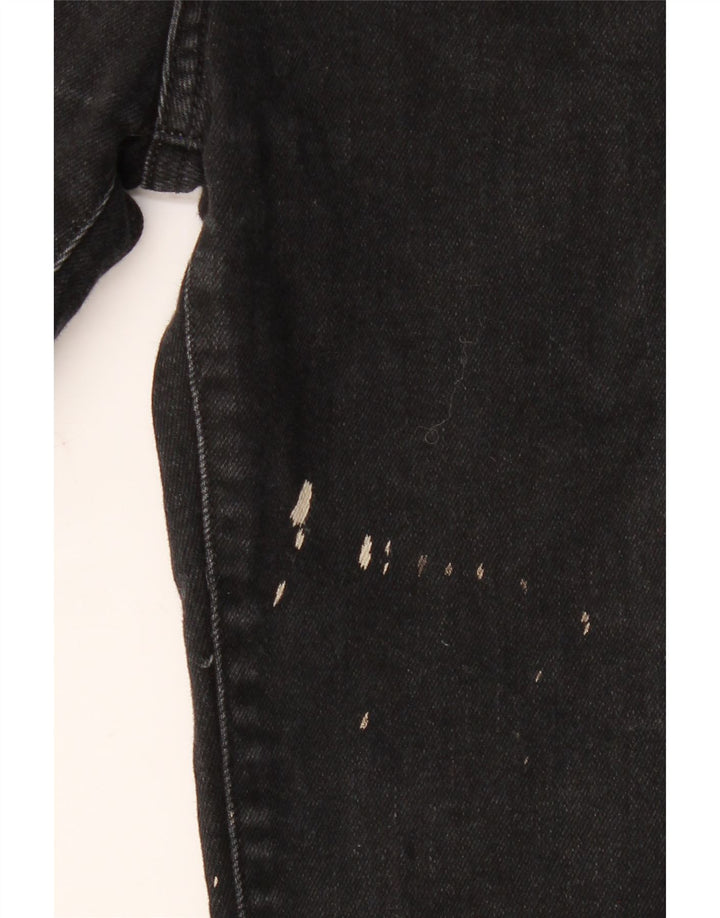 Guess Womens Skinny Jeans W29 L31 Black Cotton