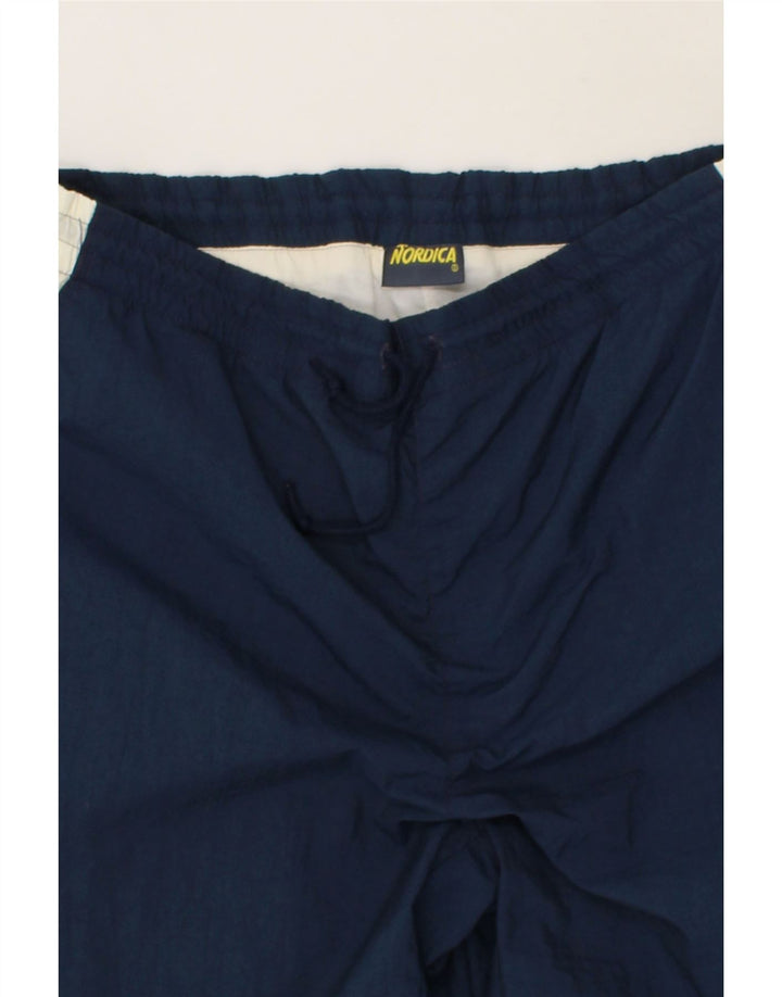 NORDICA Mens Tracksuit Trousers Joggers IT 50 Large Navy Blue Colourblock Vintage Nordica and Second-Hand Nordica from Messina Hembry 