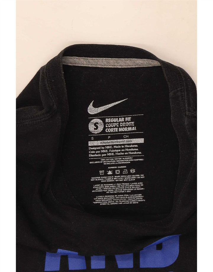 Nike Mens Regular Fit Graphic T-Shirt Top Small Black