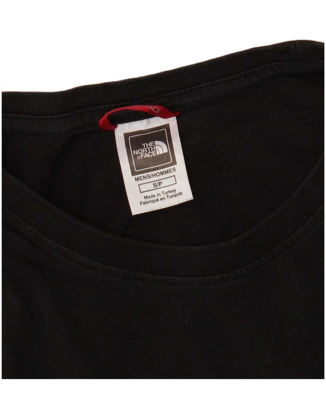 The North Face Mens Graphic Top Long Sleeve Small Black