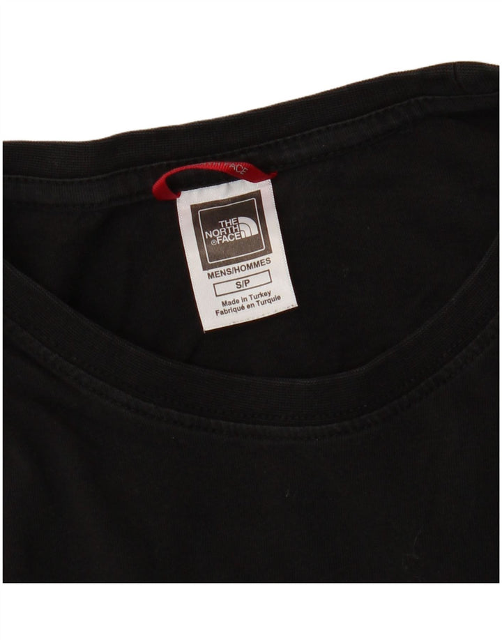 The North Face Mens Graphic Top Long Sleeve Small Black