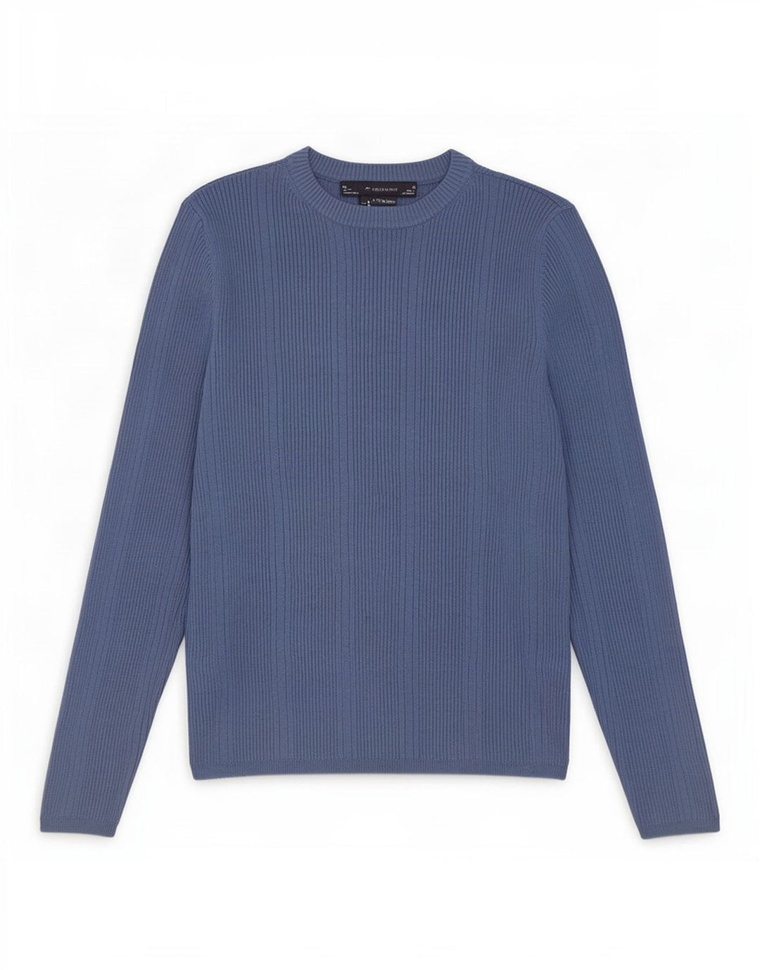 Marks & Spencer Womens Crew Neck Jumper Sweater UK 12 Medium Blue Viscose