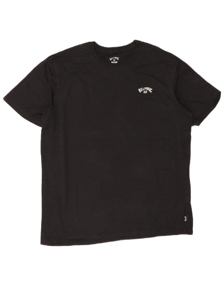 Billabong Mens T-Shirt Top Large Black Cotton