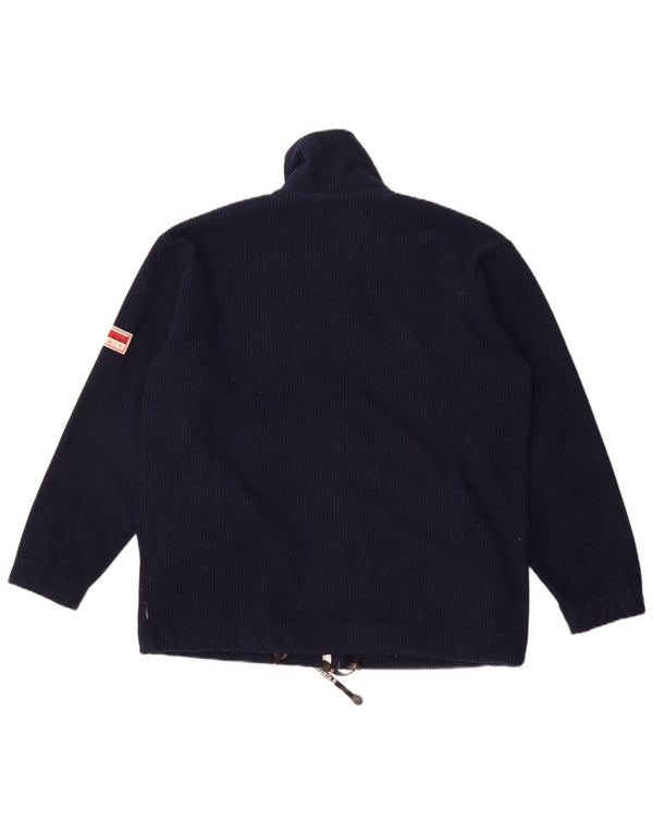 Campagnolo Mens Tracksuit Top Jacket Medium Navy Blue Polyester