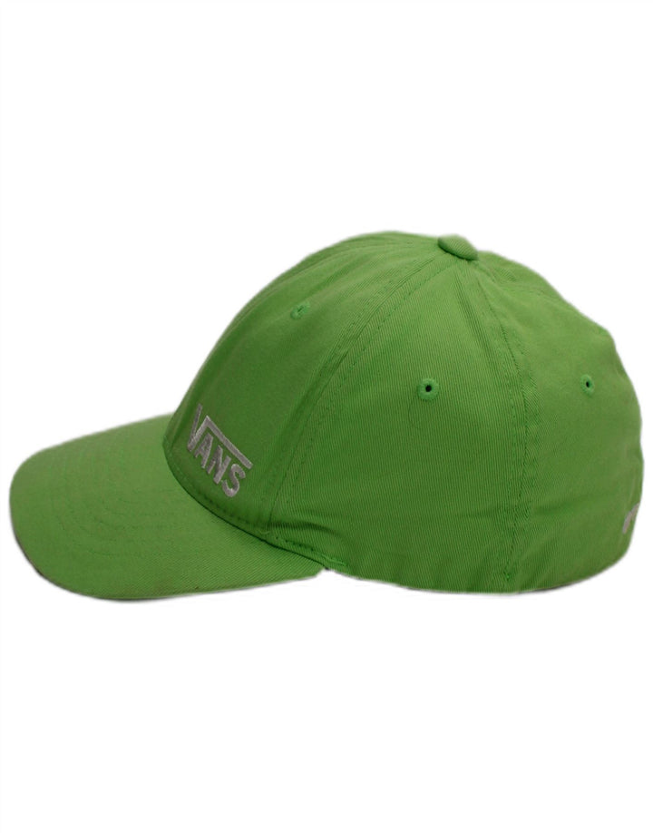 Vans Boys Graphic Baseball Cap 9-10 Years One Size Green Cotton