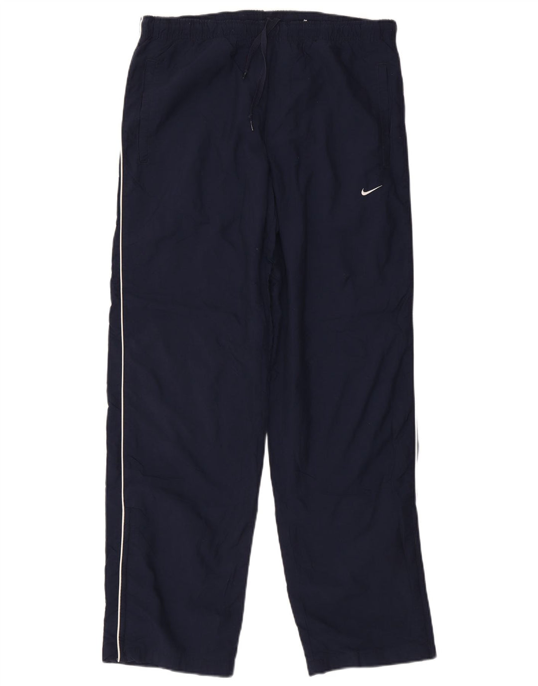Nike Mens Tracksuit Trousers UK 38/40 Medium Navy Blue Nylon