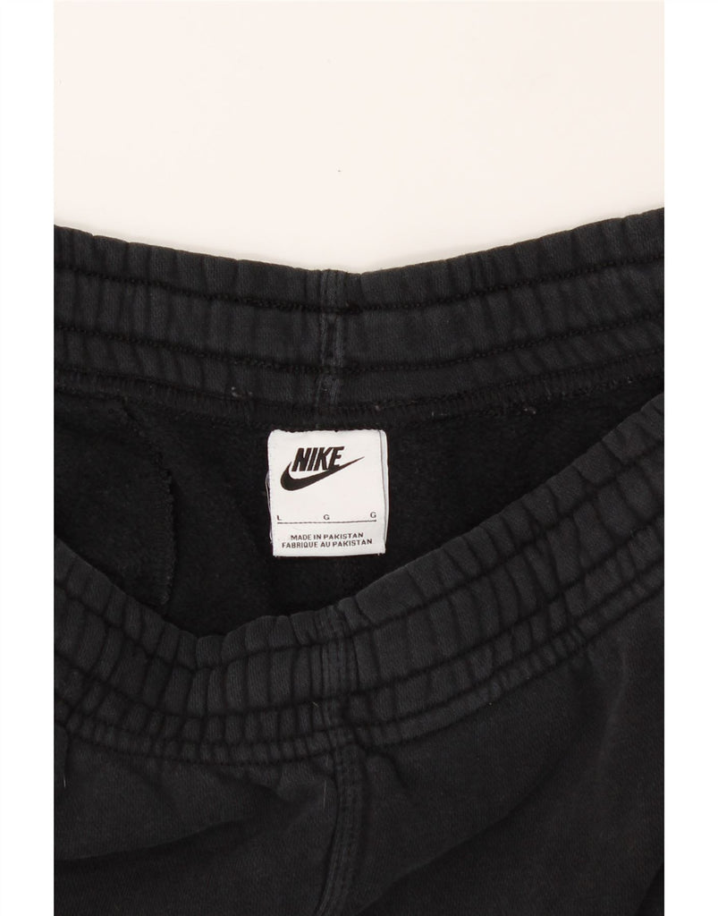 NIKE Mens Tracksuit Trousers Joggers Large  Black Cotton Vintage Nike and Second-Hand Nike from Messina Hembry 