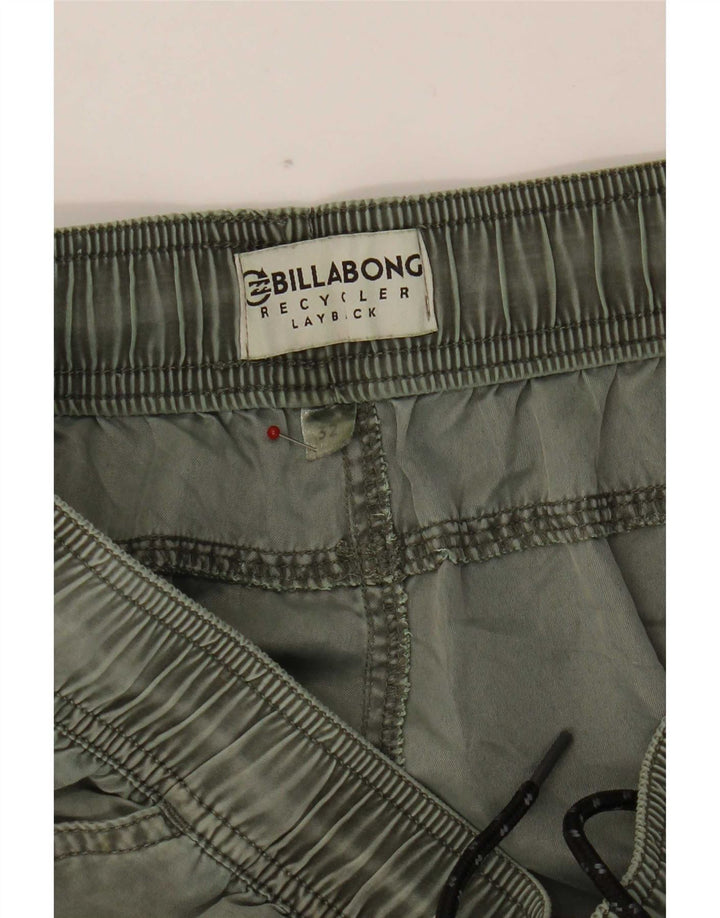Billabong Mens Casual Shorts W32 Medium Khaki Polyester