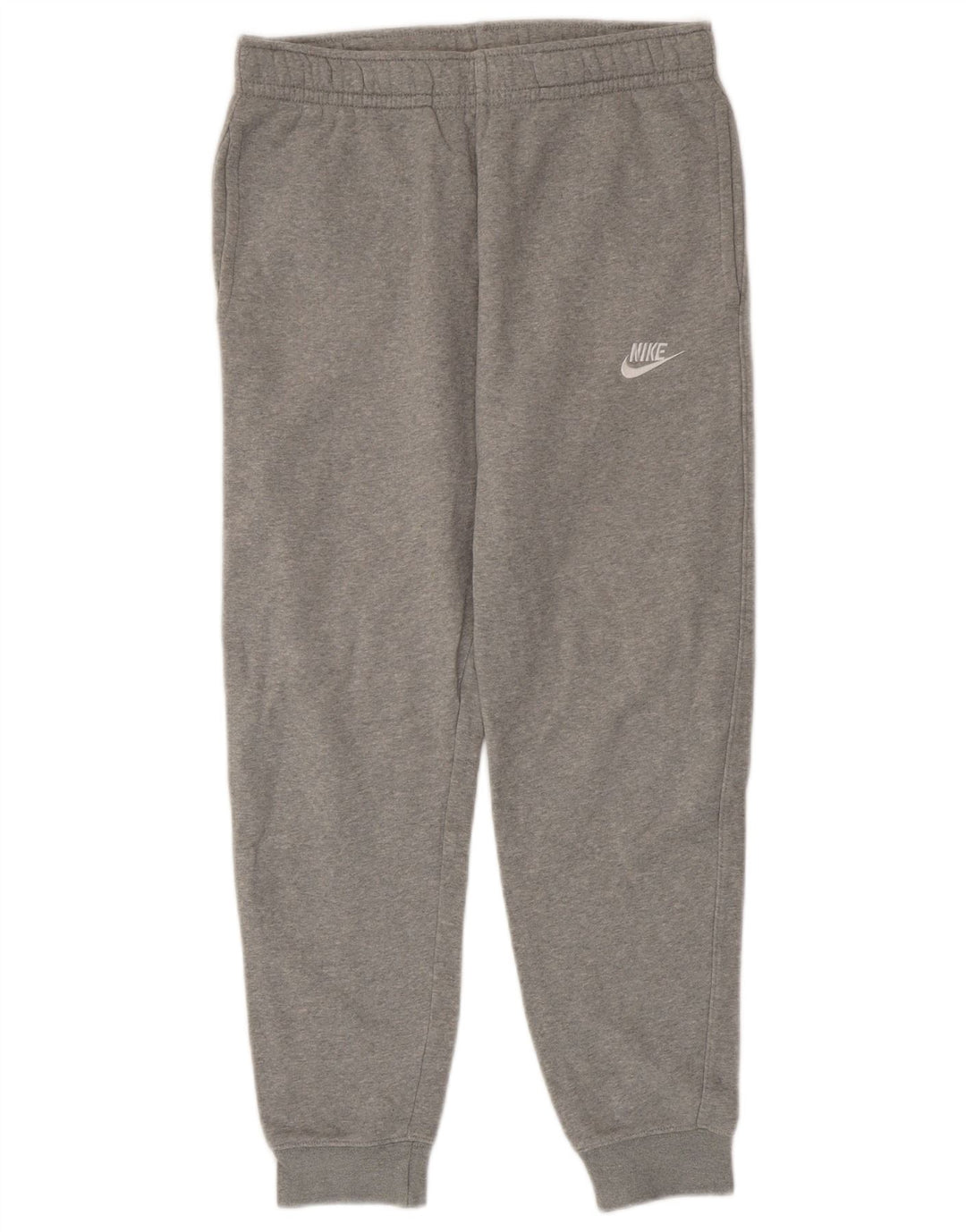 Nike Mens Tracksuit Trousers Joggers Small  Grey Flecked Cotton