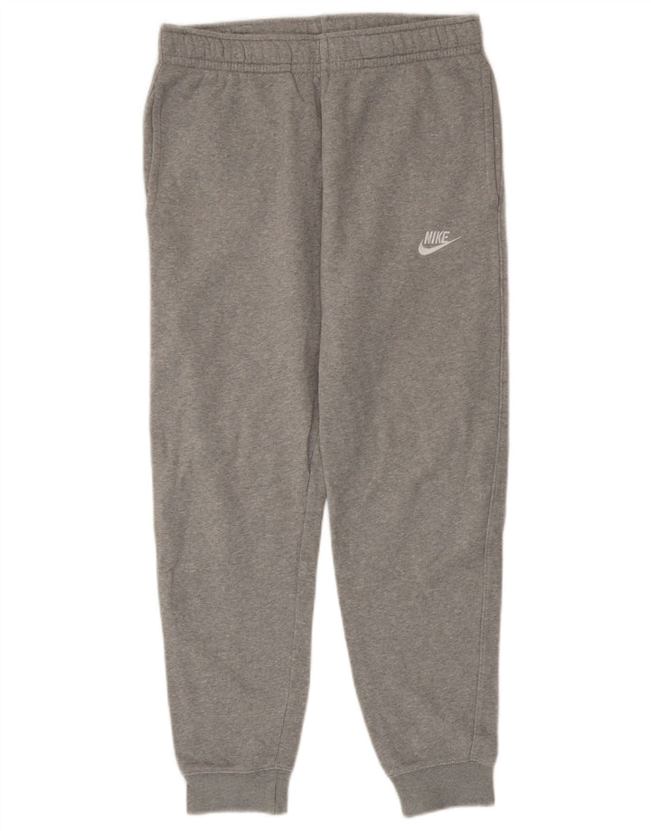 Nike Mens Tracksuit Trousers Joggers Small  Grey Flecked Cotton