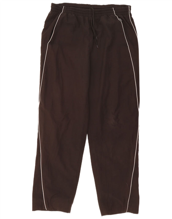 Puma Mens Graphic Tracksuit Trousers Medium  Black Polyester