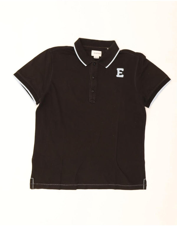 Energie Mens Polo Shirt Medium Black