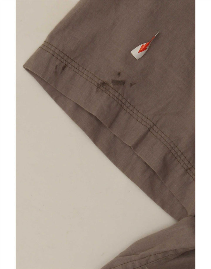 Levi's Mens Short Sleeve Standard Fit Shirt Large Grey Cotton