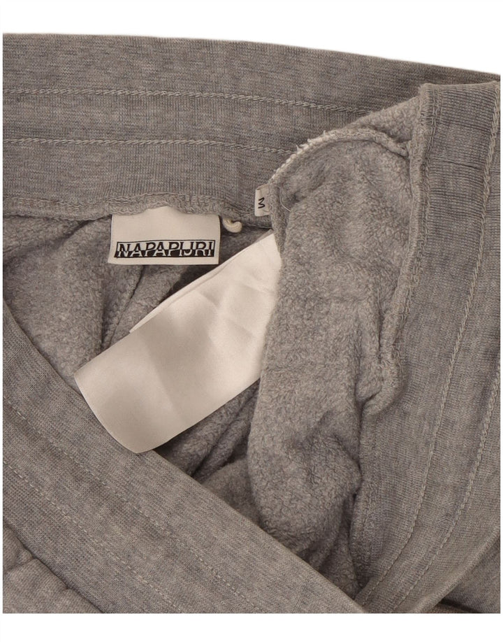 Napapijri Mens Tracksuit Trousers Joggers Medium Grey
