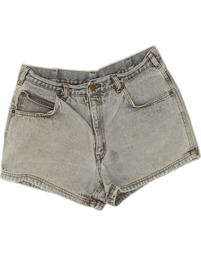 ARIZONA Womens Denim Shorts W34 Large Grey Cotton | Vintage Arizona | Thrift | Second-Hand Arizona | Used Clothing | Messina Hembry 