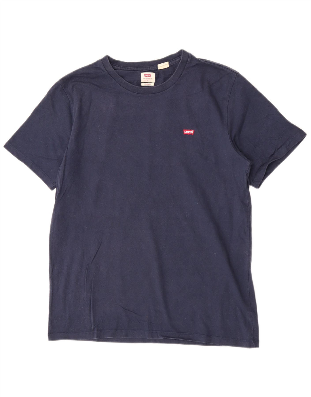 Levi's Mens Standard T-Shirt Top Medium Navy Blue