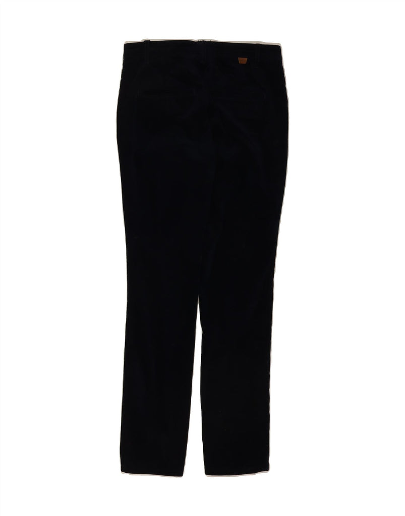 MASSIMO DUTTI Womens Slim Chino Trousers W26 L28 Navy Blue Cotton Vintage Massimo Dutti and Second-Hand Massimo Dutti from Messina Hembry 