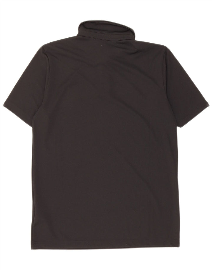 Adidas Boys Aeroready Polo Shirt 13-14 Years Black Polyester