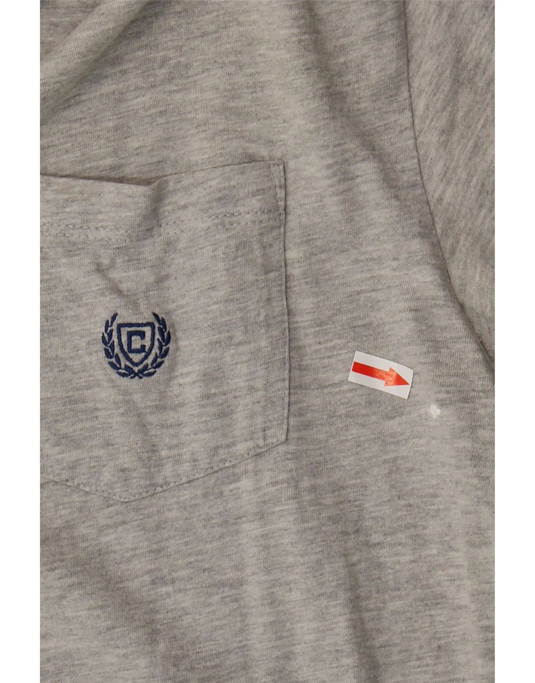 Chaps Womens T-Shirt Top Medium Grey Cotton