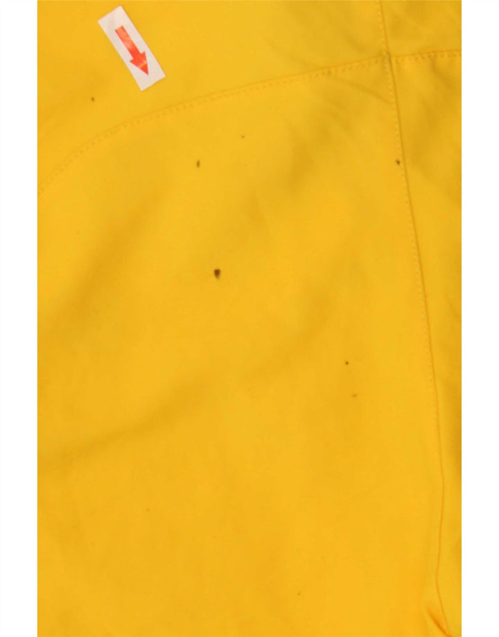 Adidas Mens Graphic Swimming Shorts Medium Yellow Colourblock Polyester