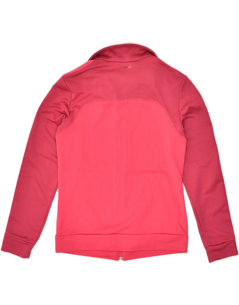 ADIDAS Womens Tracksuit Top Jacket UK 8/10 Small Pink Polyester | Vintage Adidas | Thrift | Second-Hand Adidas | Used Clothing | Messina Hembry 