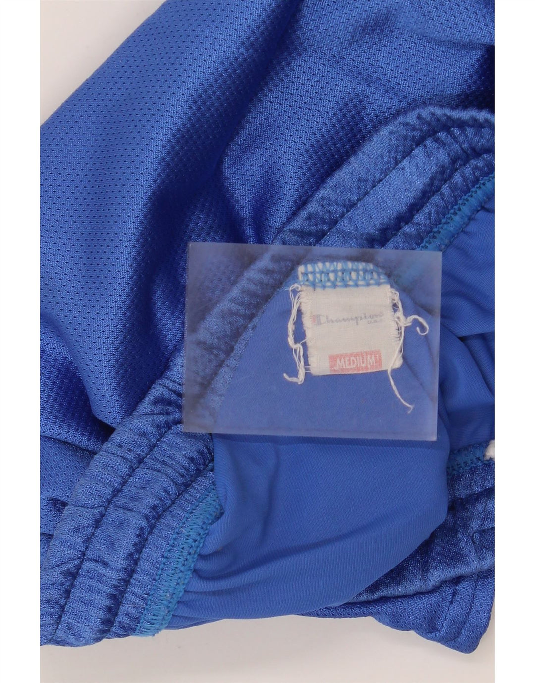 CHAMPION Mens Sport Shorts Medium  Blue Polyamide