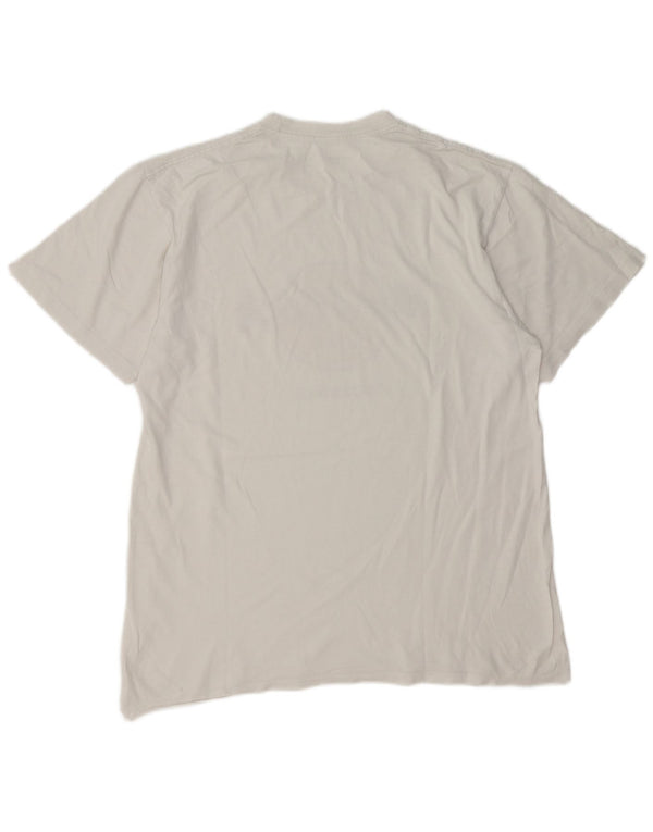Hard Rock Cafe Mens Florence Graphic T-Shirt Top Large White Cotton