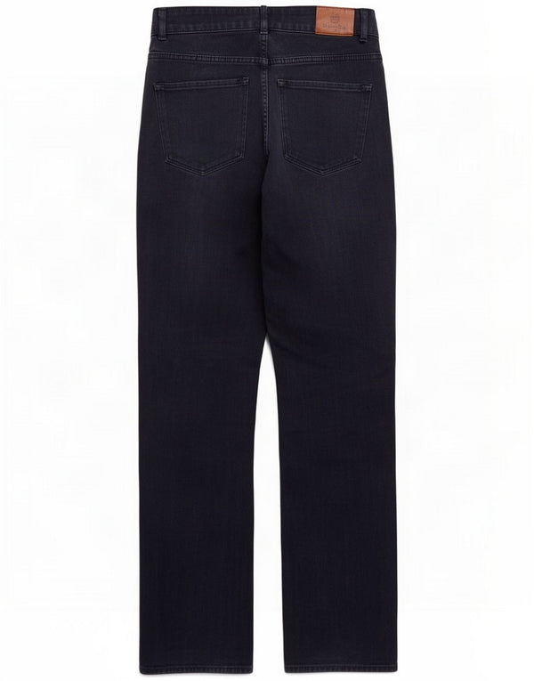 Massimo Dutti Womens Straight Jeans EU 38 Small W28 L33 Navy Blue