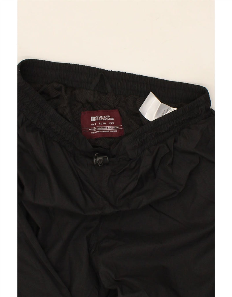 MOUNTAIN WAREHOUSE Womens Tracksuit Trousers UK 12 Medium Black Nylon Vintage Mountain Warehouse and Second-Hand Mountain Warehouse from Messina Hembry 