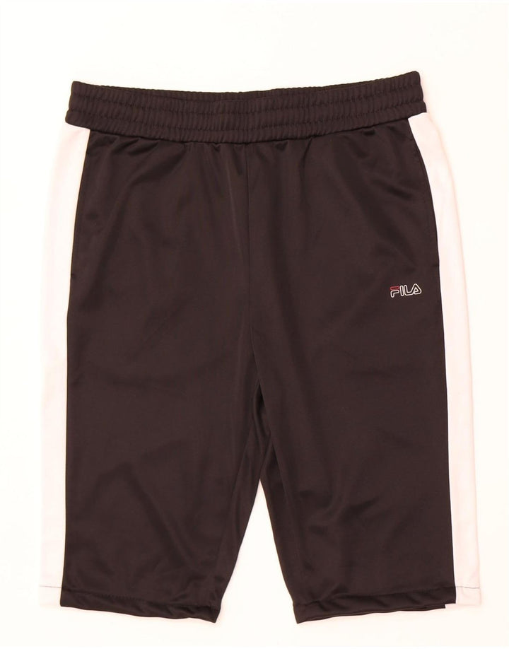 Fila Mens Sport Shorts Large Black Colourblock Polyester