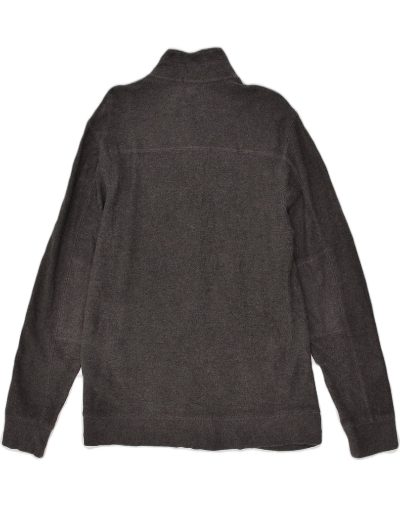 CALVIN KLEIN Mens Tracksuit Top Jacket Medium Grey Cotton | Vintage Calvin Klein | Thrift | Second-Hand Calvin Klein | Used Clothing | Messina Hembry 