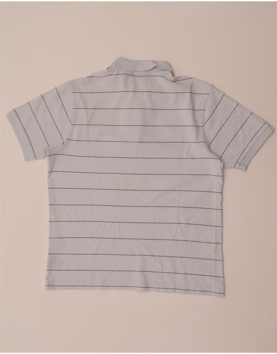 FILA Mens Polo Shirt Large Blue Striped