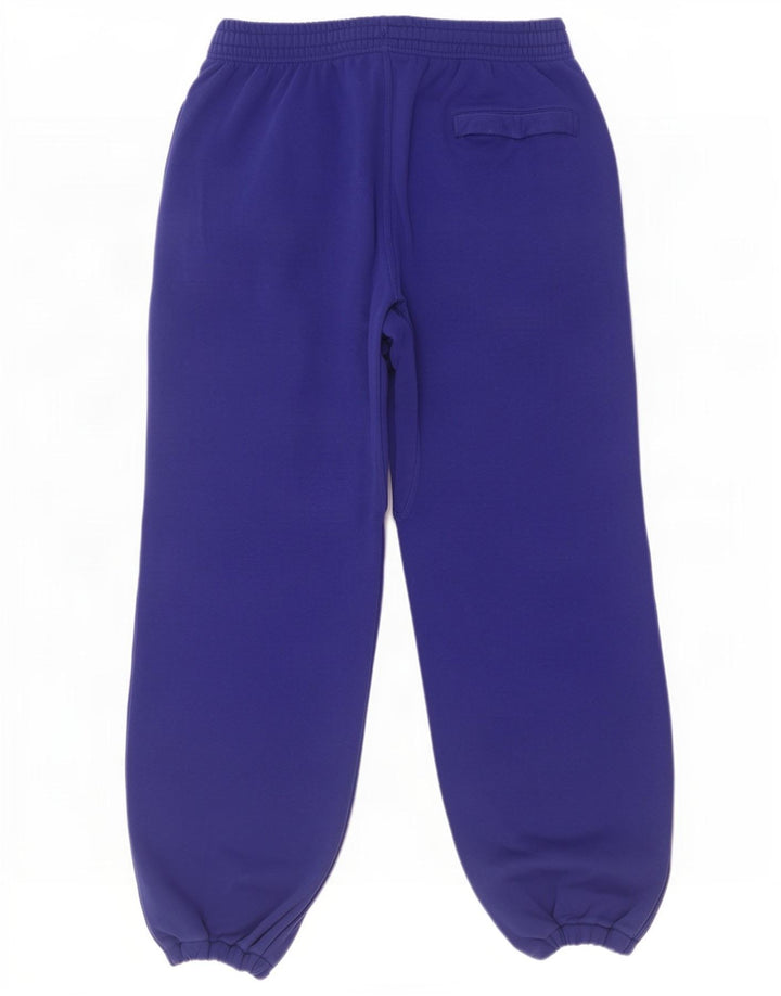 Nike Mens Tracksuit Trousers Joggers Large Blue Cotton