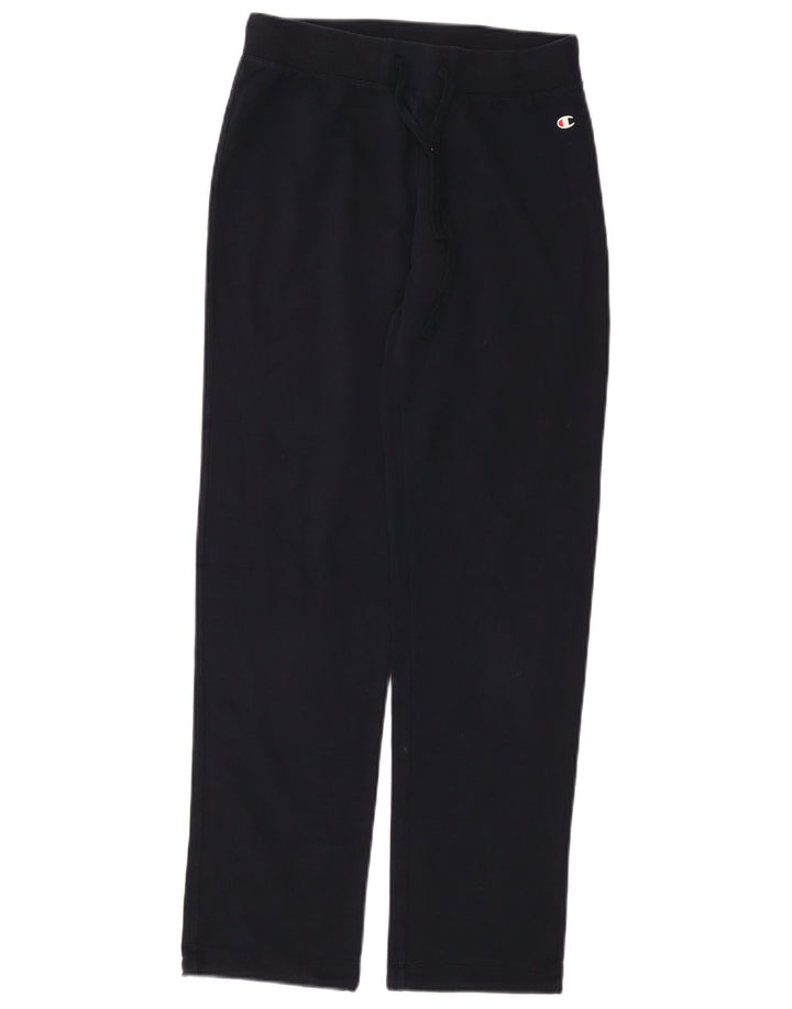 Champion Womens Tracksuit Trousers UK 12 Medium Navy Blue