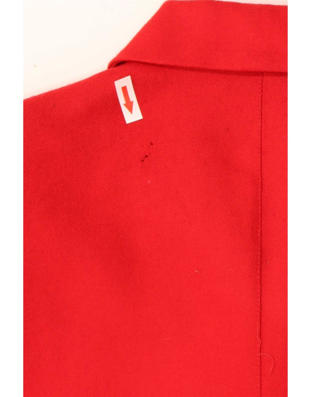Vintage Womens 5 Button Blazer Jacket IT 44 Medium Red Wool Classic